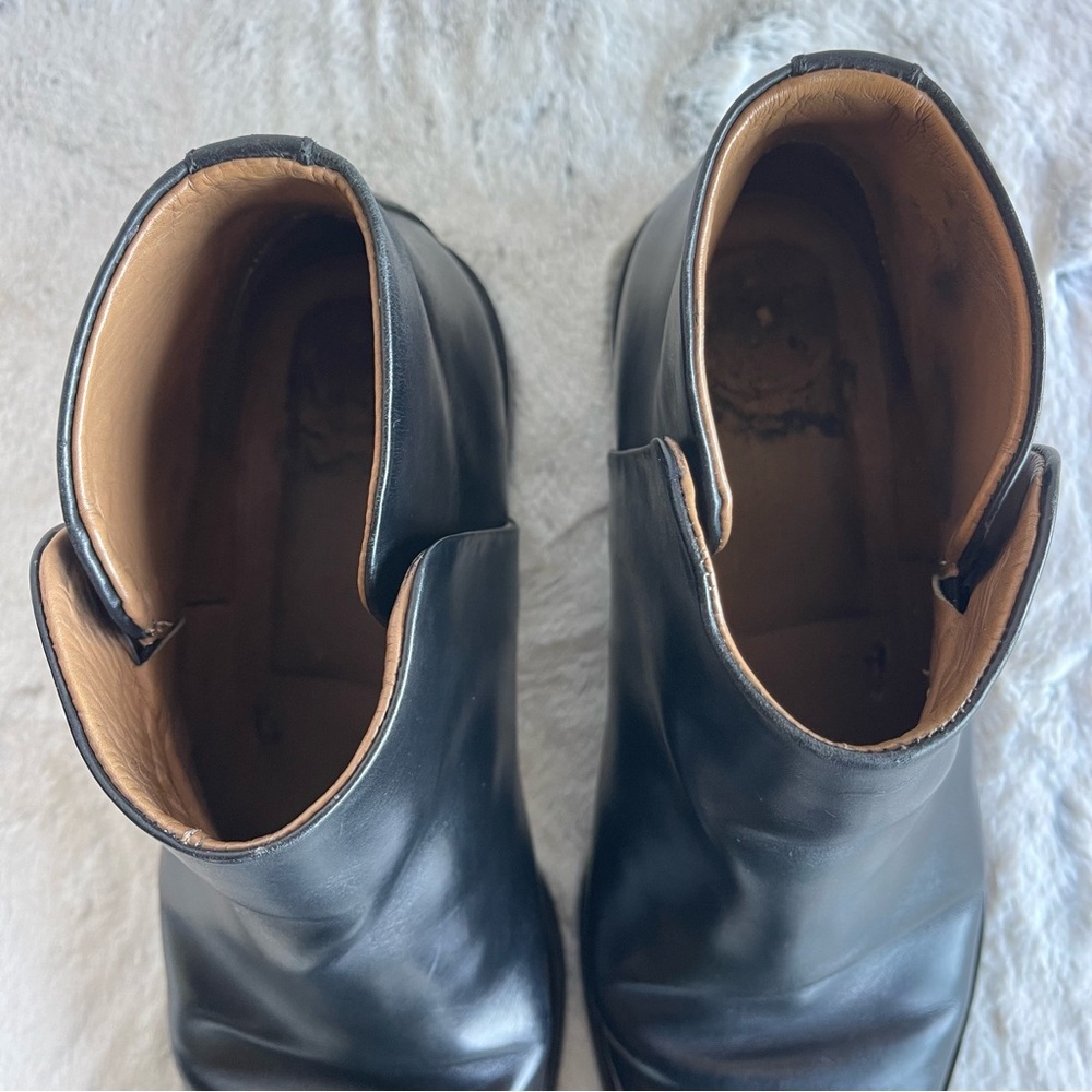 Everlane The Modern Black Leather Ankle Boot 9.5 - Picture 8 of 15